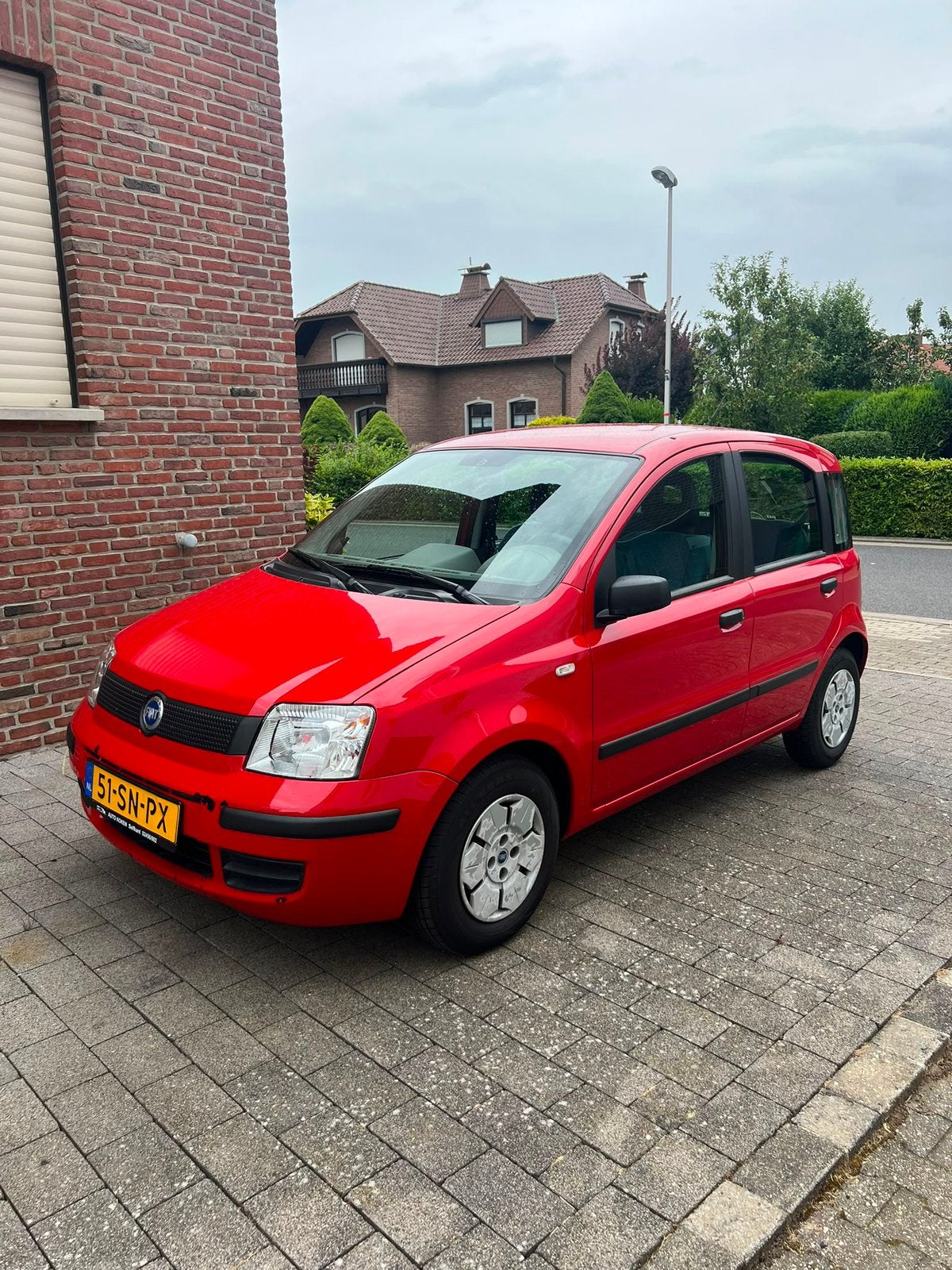 Fiat Panda 1.1 2003 Rood, Voorwielaandrijving, 54 pk, Handgeschakeld, Particulier