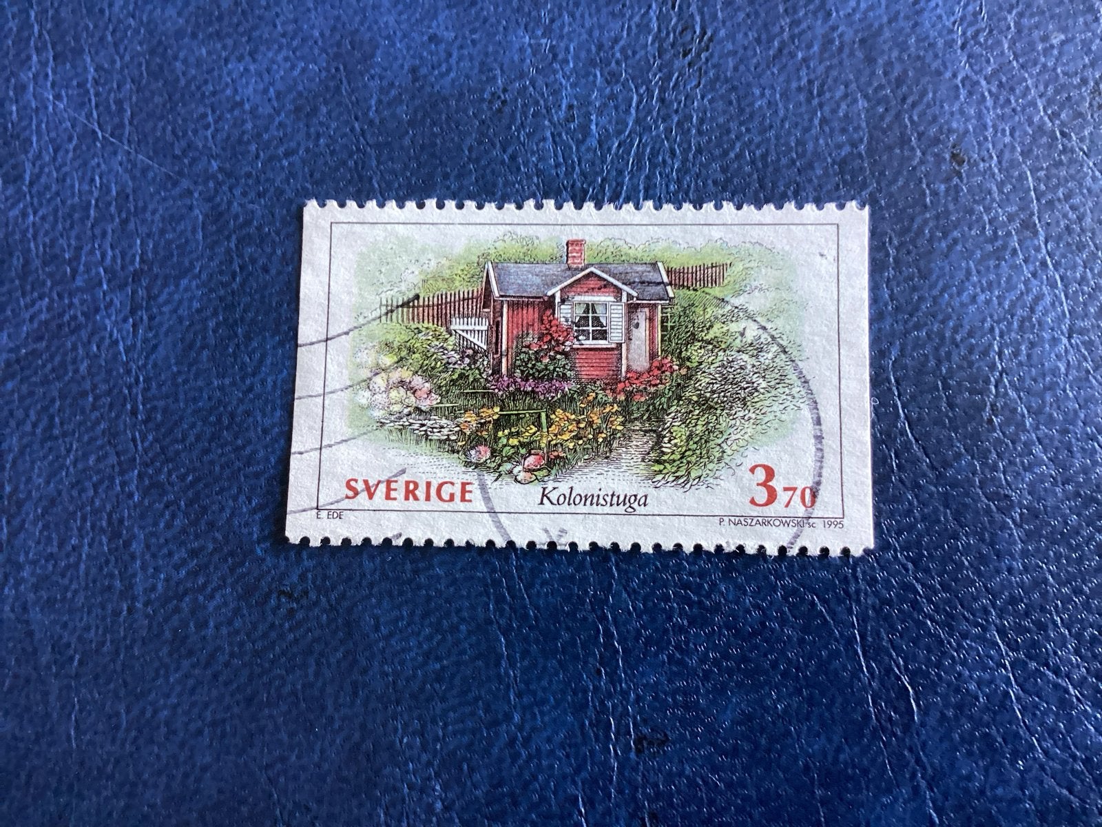 Zweden 1995- Mi.1869- Kolonistuga 1995 - Gestempeld, Ophalen of Verzenden, Zweden, Gestempeld