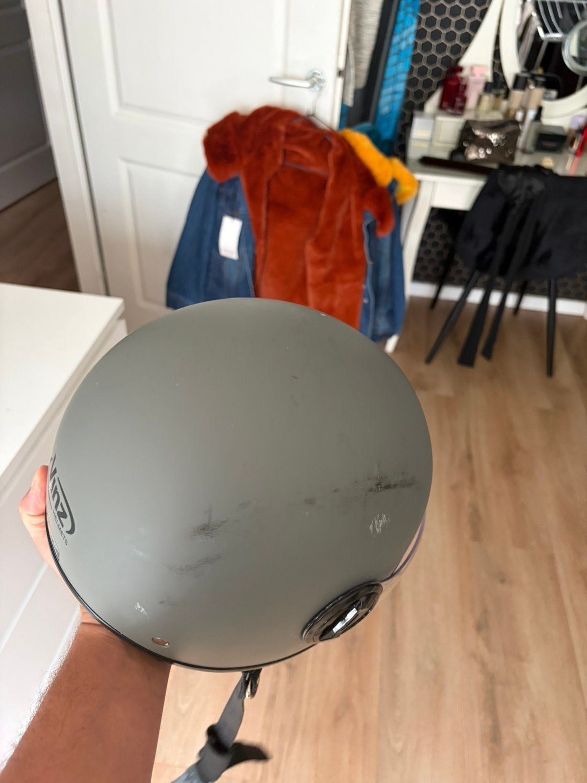 Helm, Ophalen of Verzenden, Zo goed als nieuw, Overige merken