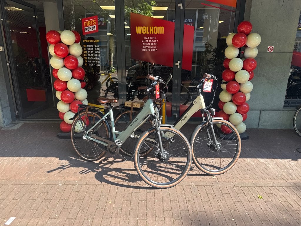 Fietshokje Raaks: Raaks Belton Elektrische damesfiets 3V, Fietsen en Brommers, Niet ingevuld, Nieuw, 50 km per accu of meer, Niet ingevuld