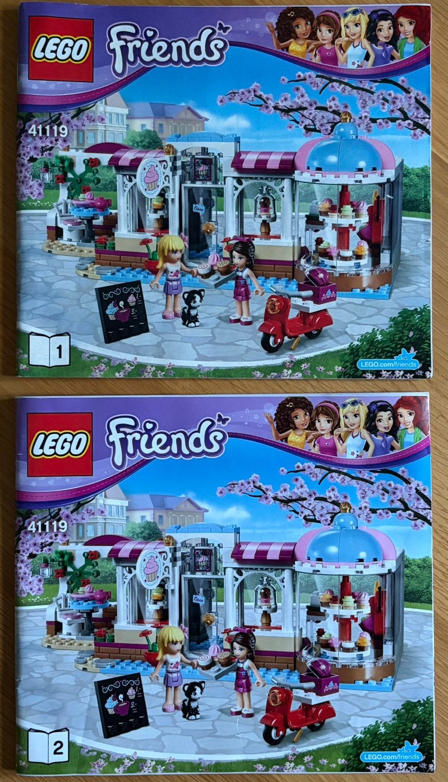 LEGO Friends Heartlake Cupcake Cafe 41119, Kinderen en Baby's, Lego, Friends, Ophalen of Verzenden, Complete set