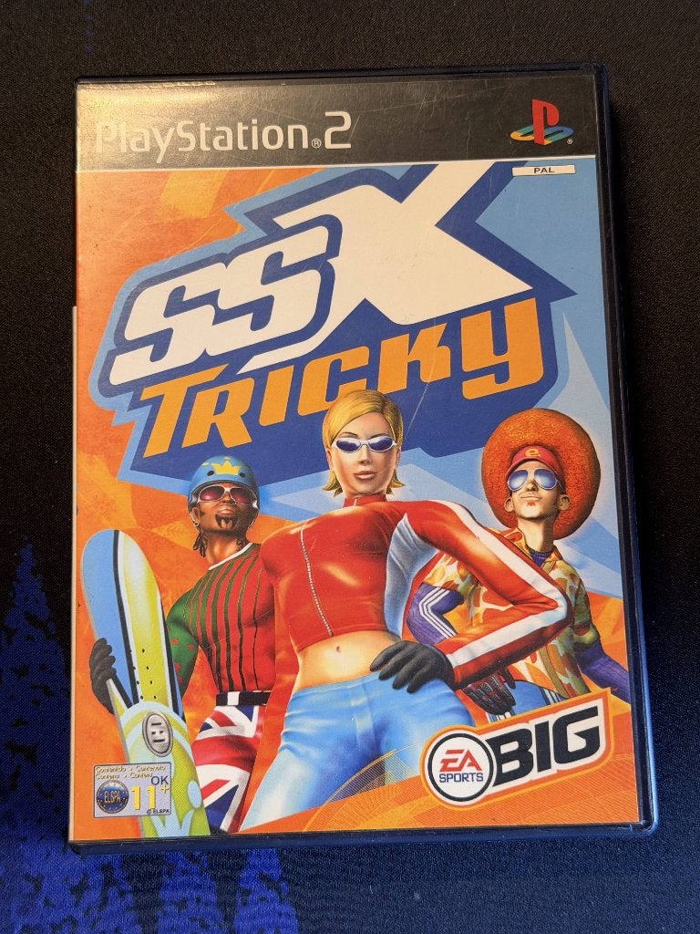 SSX Tricky PS2, Ophalen, 2 spelers, Zo goed als nieuw, Vanaf 3 jaar
