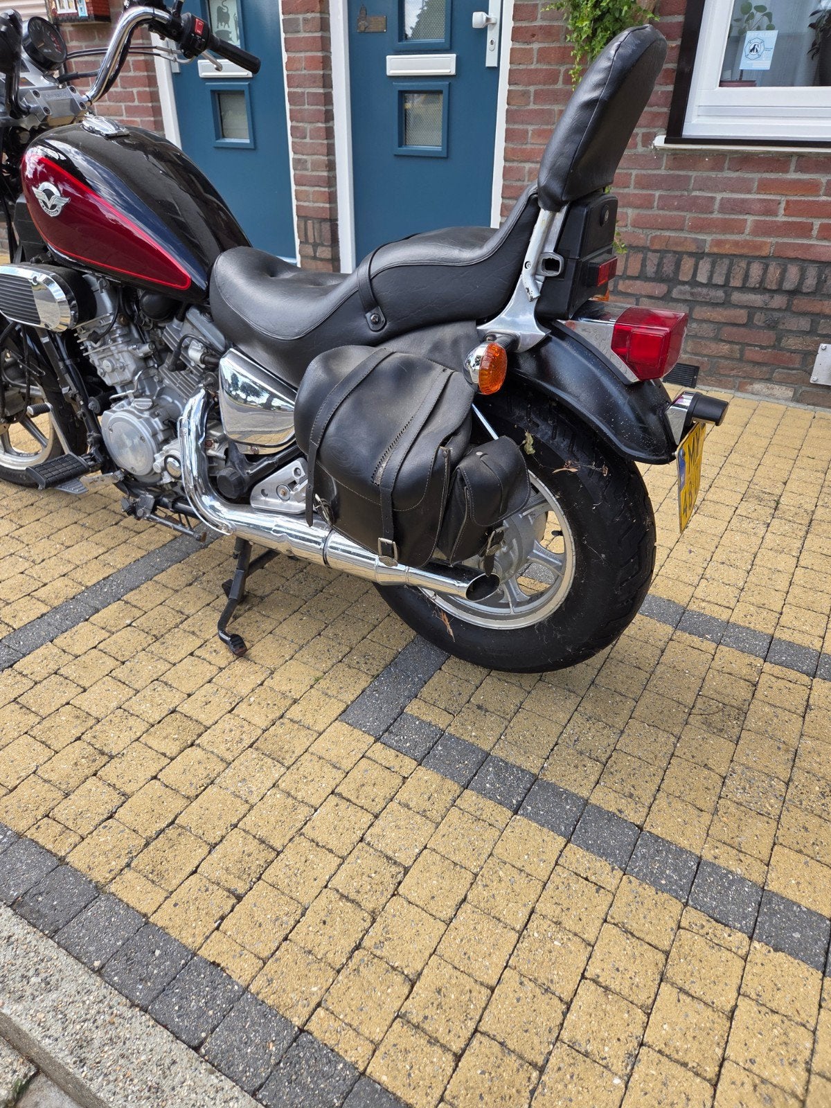 Kawasaki VN 750 TWIN Chopper, Ophalen