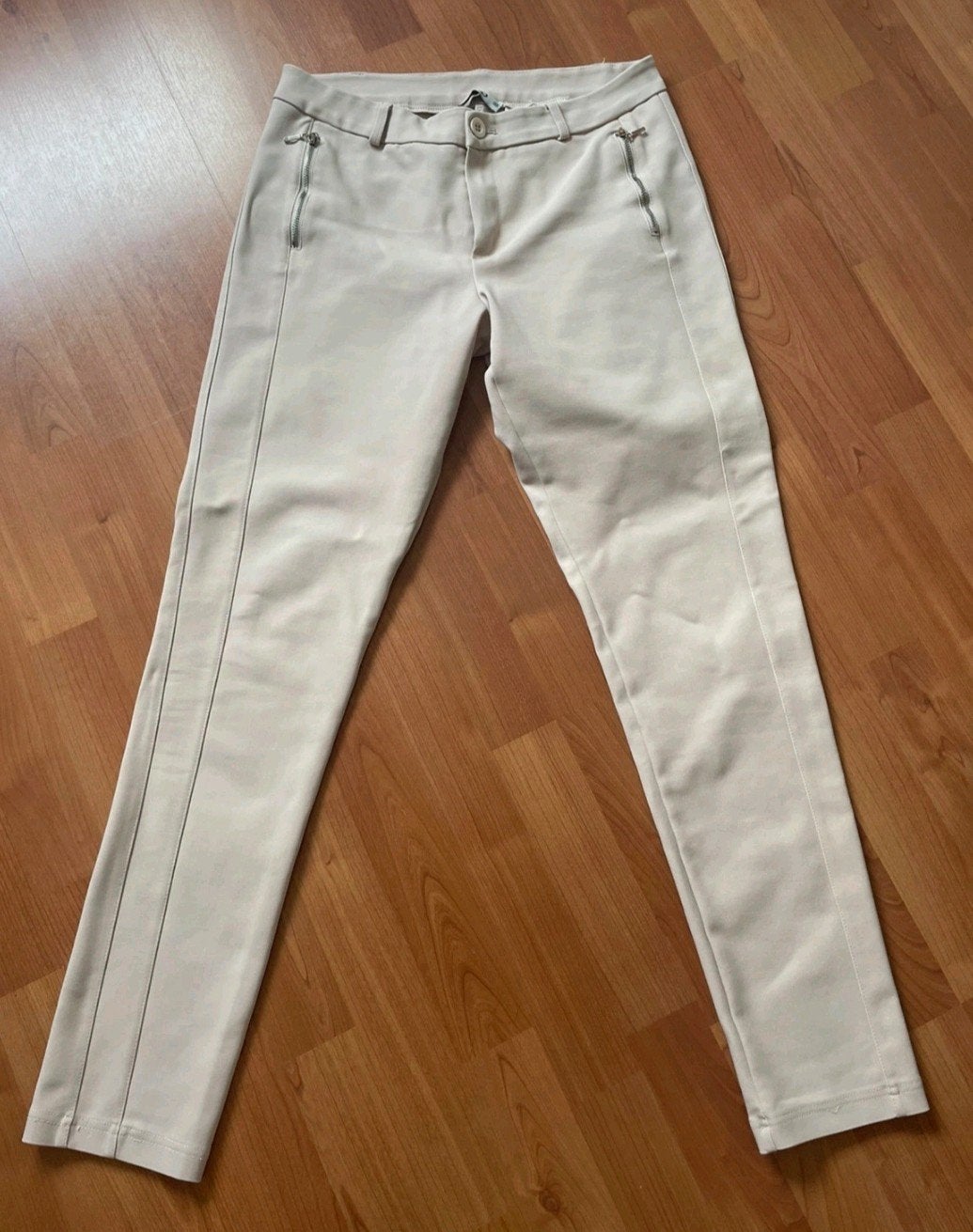 Zizo beige broek maat 40, Kleding | Dames, Beige, Ophalen of Verzenden, Zo goed als nieuw, Lang