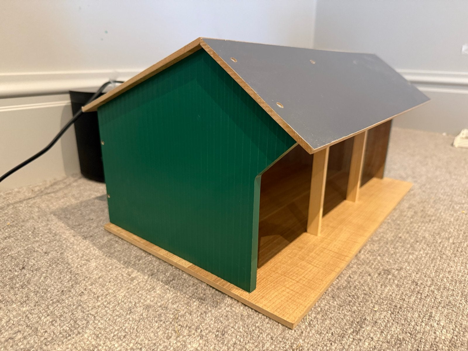 Kidsglobe Schuur 45x30cm - Schaal 1/32, Ophalen, Zo goed als nieuw, Jongen of Meisje