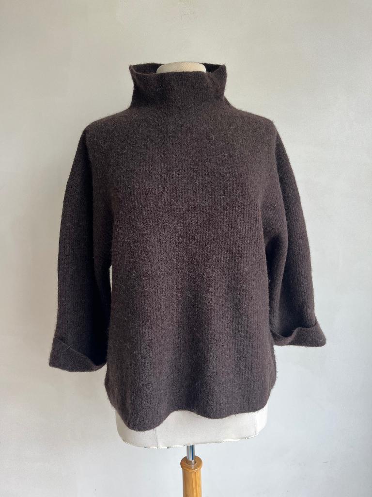 bellamy trui maat L bruin, Bruin, Verzenden, Maat 42/44 (L), Bellamy