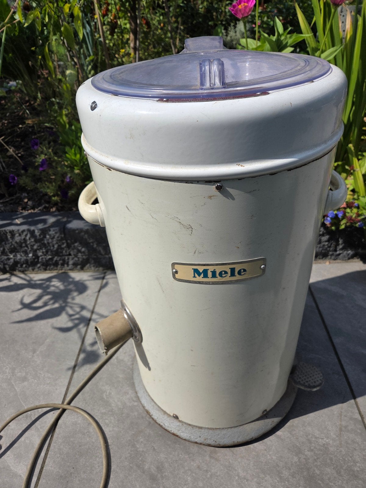 Miele centrifuge, Ophalen, Gebruikt