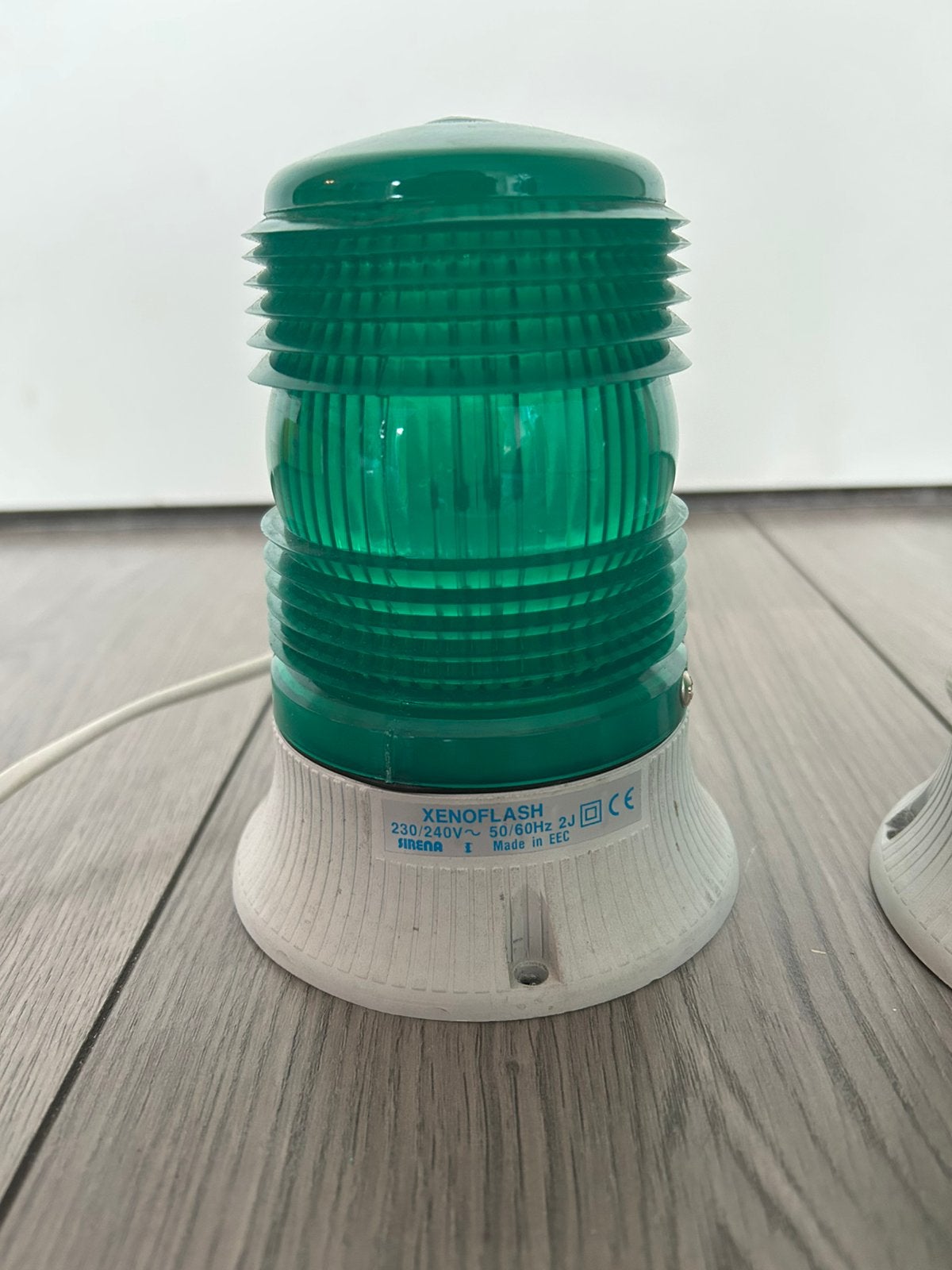 Sirena Xenoflash optisch lichtsignaal 230/240V groen, Ophalen of Verzenden, Gebruikt, Overige typen, Overige soorten