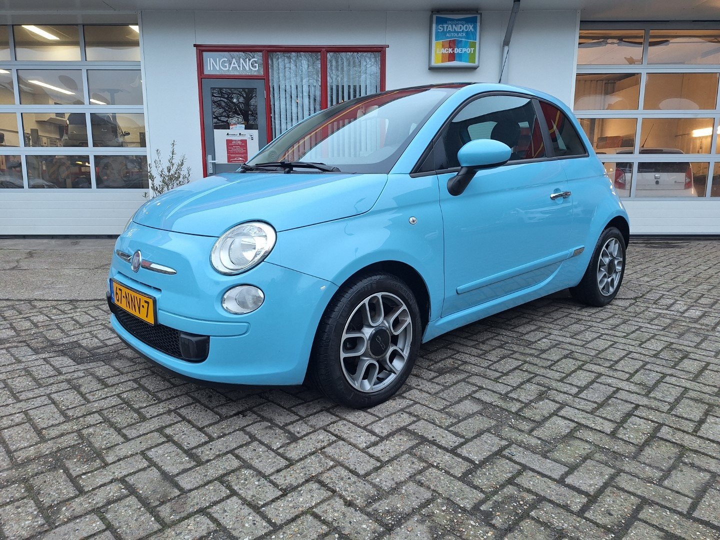Fiat 500 1.2 AUTOMAAT / AIRCO / PANO, Euro 5, Gebruikt, 1242 cc, 4 cilinders