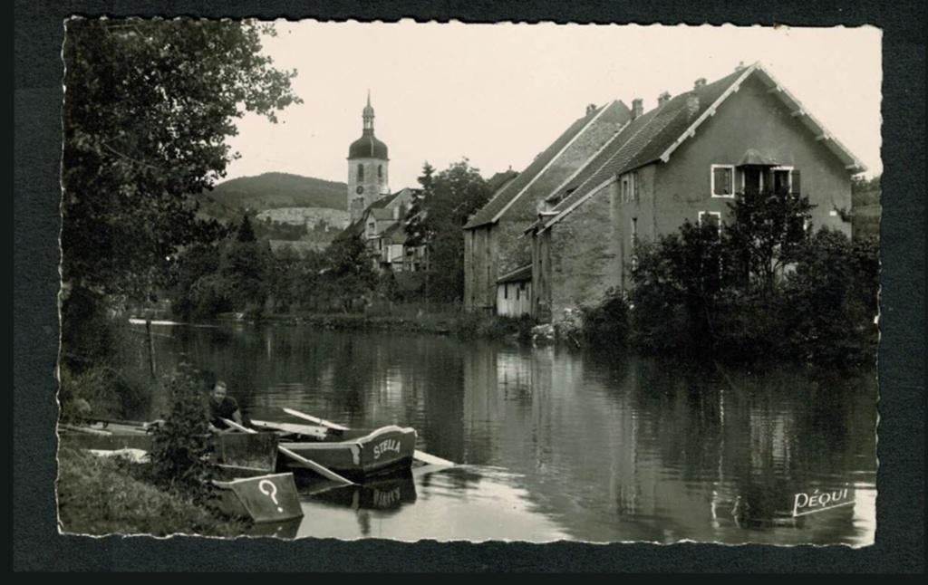 Frankrijk : Ornans - Le Champliman -afgestempeld 1951, Verzenden, 1940 tot 1960, Gelopen, Frankrijk