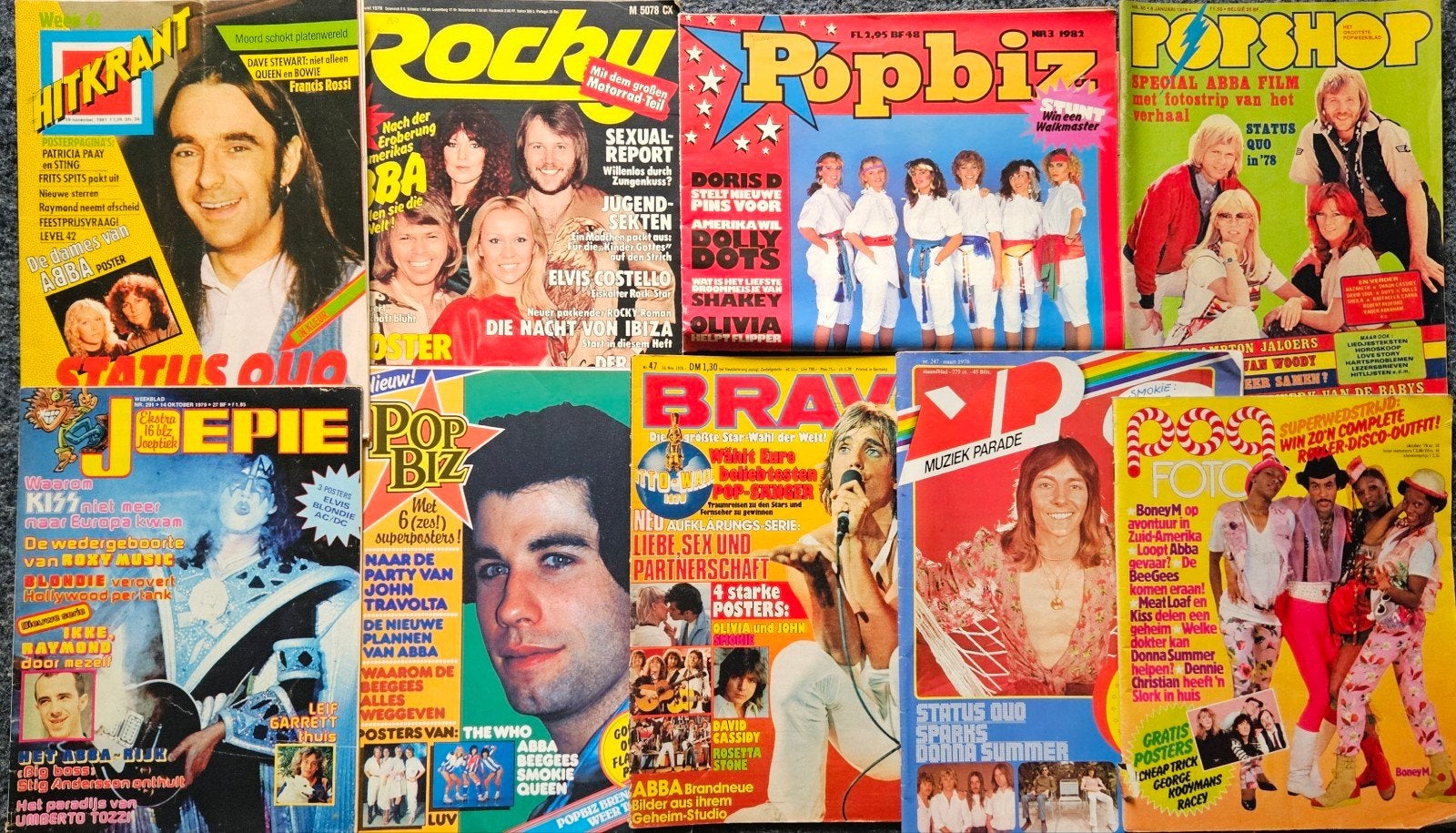 Gezocht; oude popmagazines, Ophalen of Verzenden