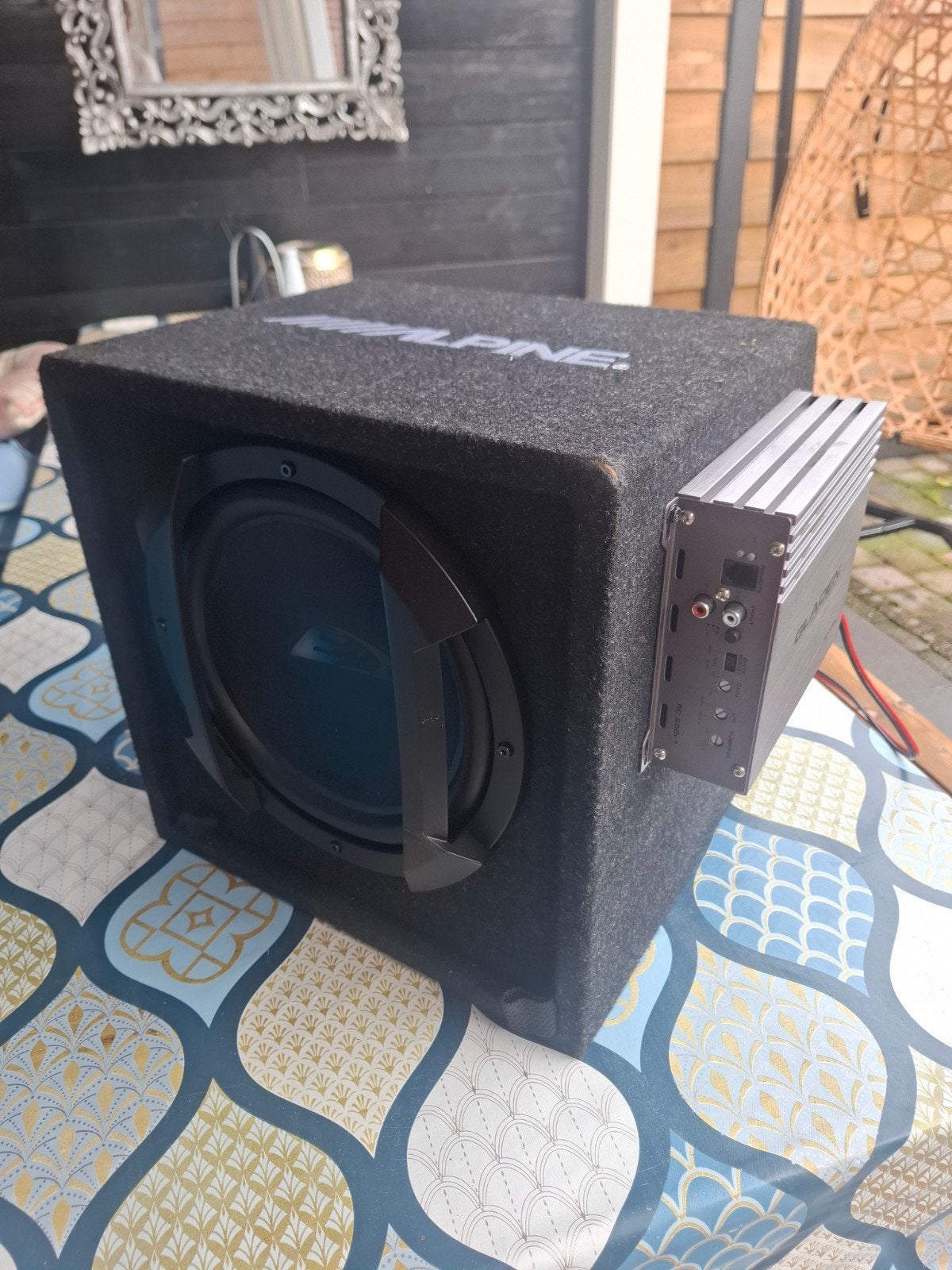 subwoofer alpine, Ophalen, Zo goed als nieuw