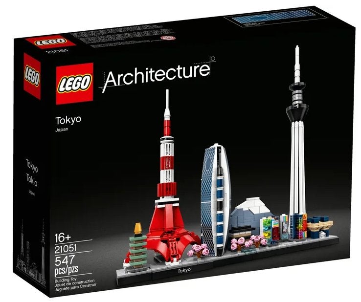 Lego Architecture Tokyo (21051) Nieuw, Nieuw, Architecture, Ophalen of Verzenden, Complete set
