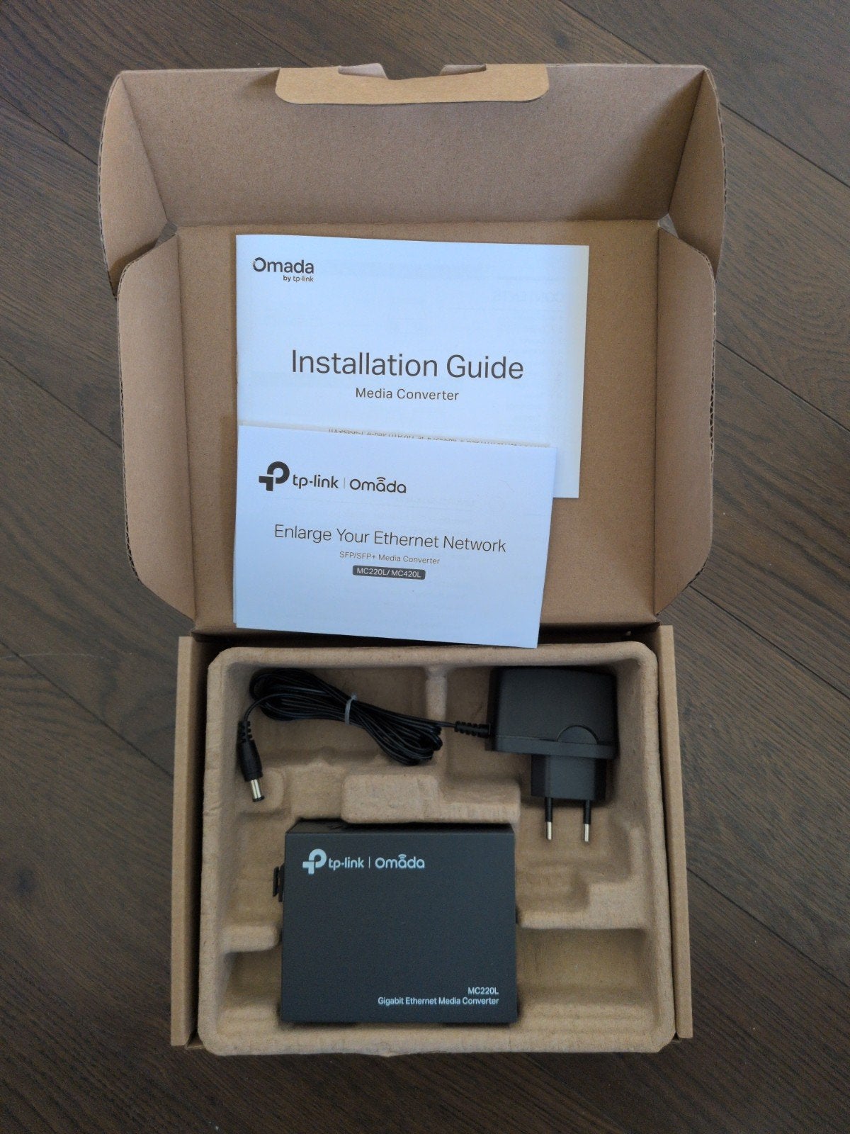 TP-Link Omada MC220L Gigabit Ethernet Media Converter, Ophalen of Verzenden