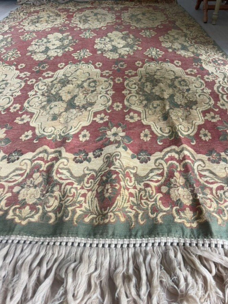 Mulberry Home : 2 x plaid, throw, panel, Huis en Inrichting, Ophalen, 135 cm, Woondeken, Handgemaakt