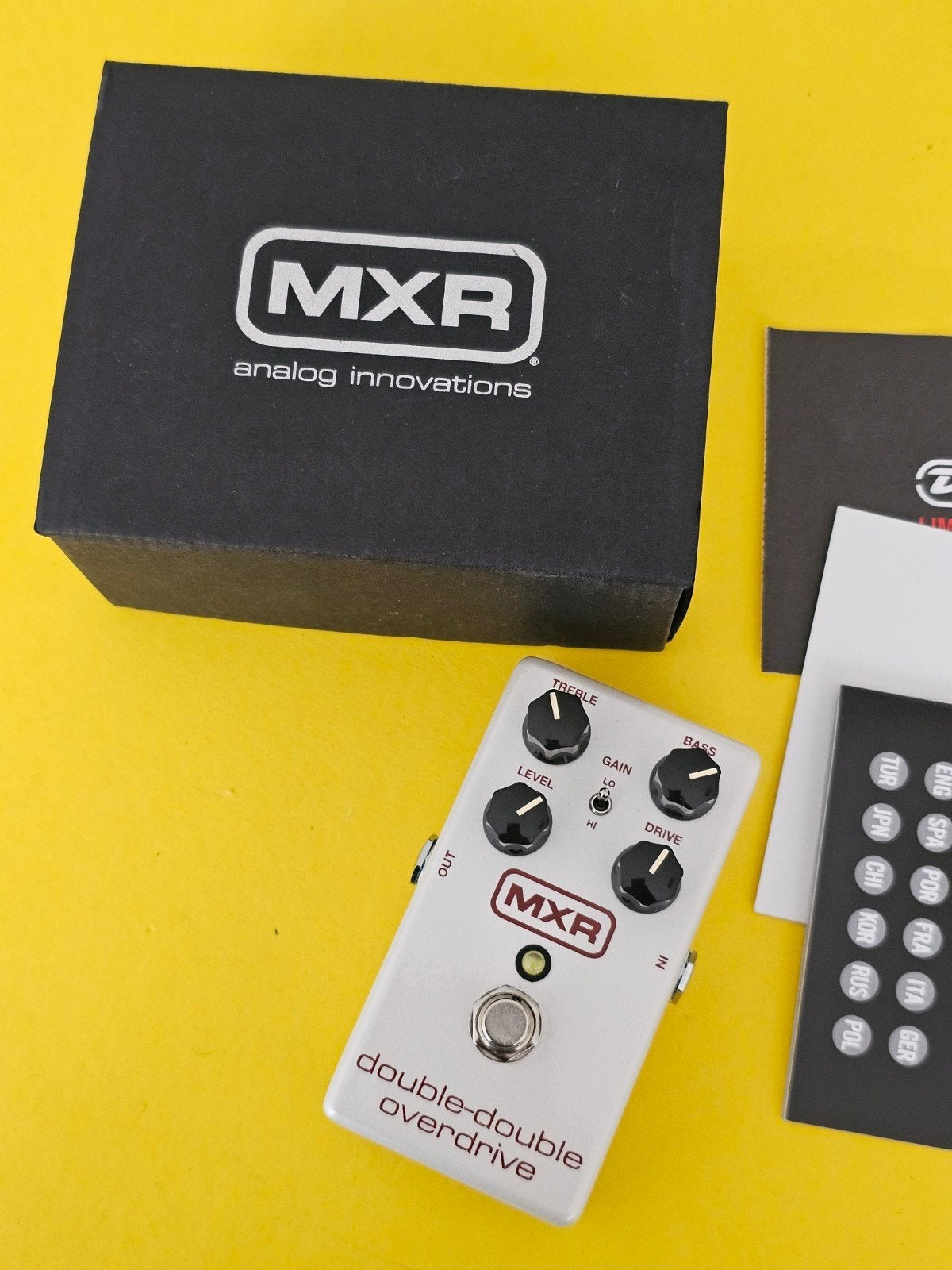 MXR Double-Double Overdrive, Ophalen of Verzenden, Zo goed als nieuw, MXR, Info@jimdunlop.com