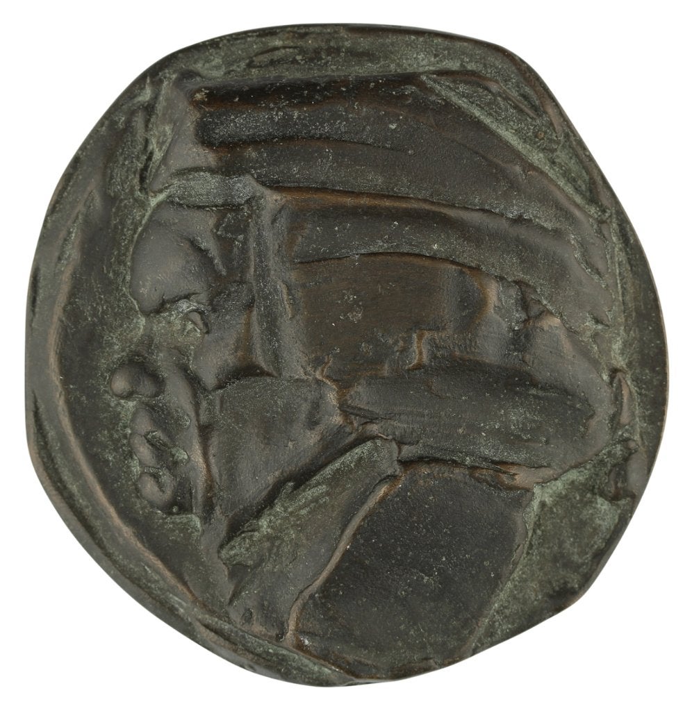BRONZEN PENNING Jos Reniers LUDWIG VAN BEETHOVEN, Verzenden, Brons, Nederland