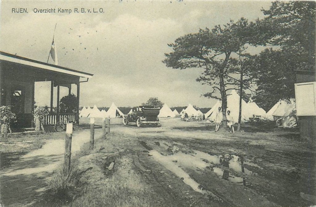 701-079-041 Rijen Overzicht Kamp RBvLO, Verzamelen, Ophalen of Verzenden, Voor 1920, Noord-Brabant