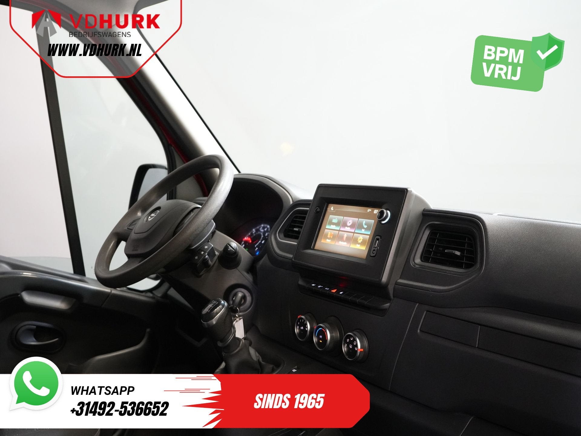 Opel Movano 2.3 Turbo 150 pk L2H2 Carplay/ 270GrDeuren/ Airc, Auto's, Bestelauto's, Voorwielaandrijving, Stof, Gebruikt, 4 cilinders