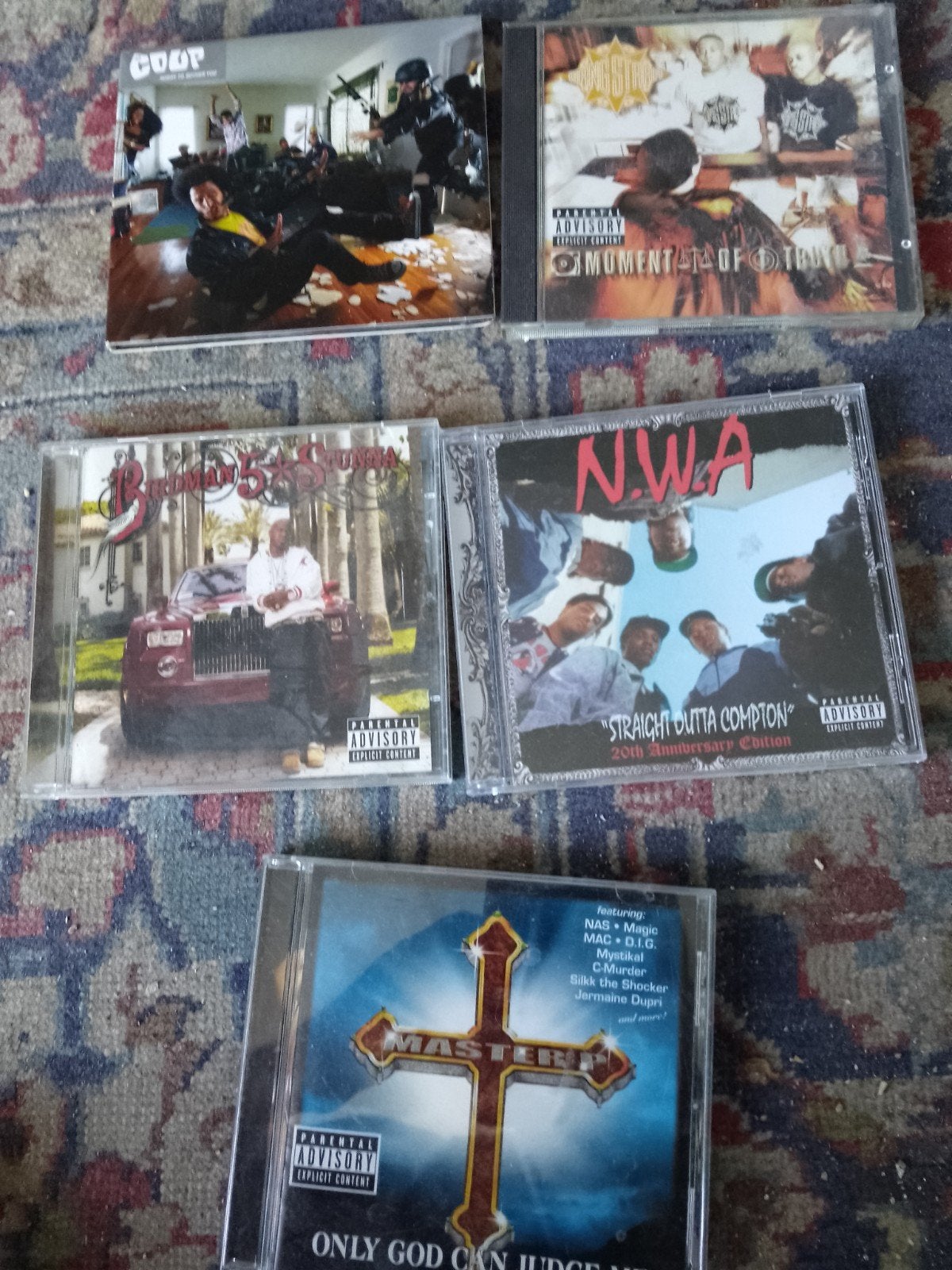 Master P, NWA, Birdman, Ophalen of Verzenden