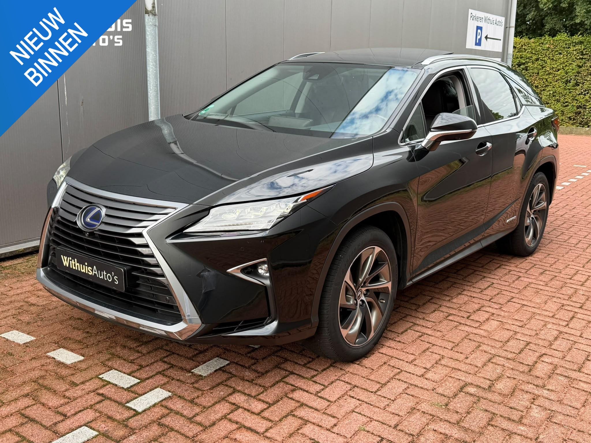 Lexus RX 450h 4WD President 360cam MarkLevinson *1e eigenaar, Auto's, Euro 5, Gebruikt, Zwart, Leder