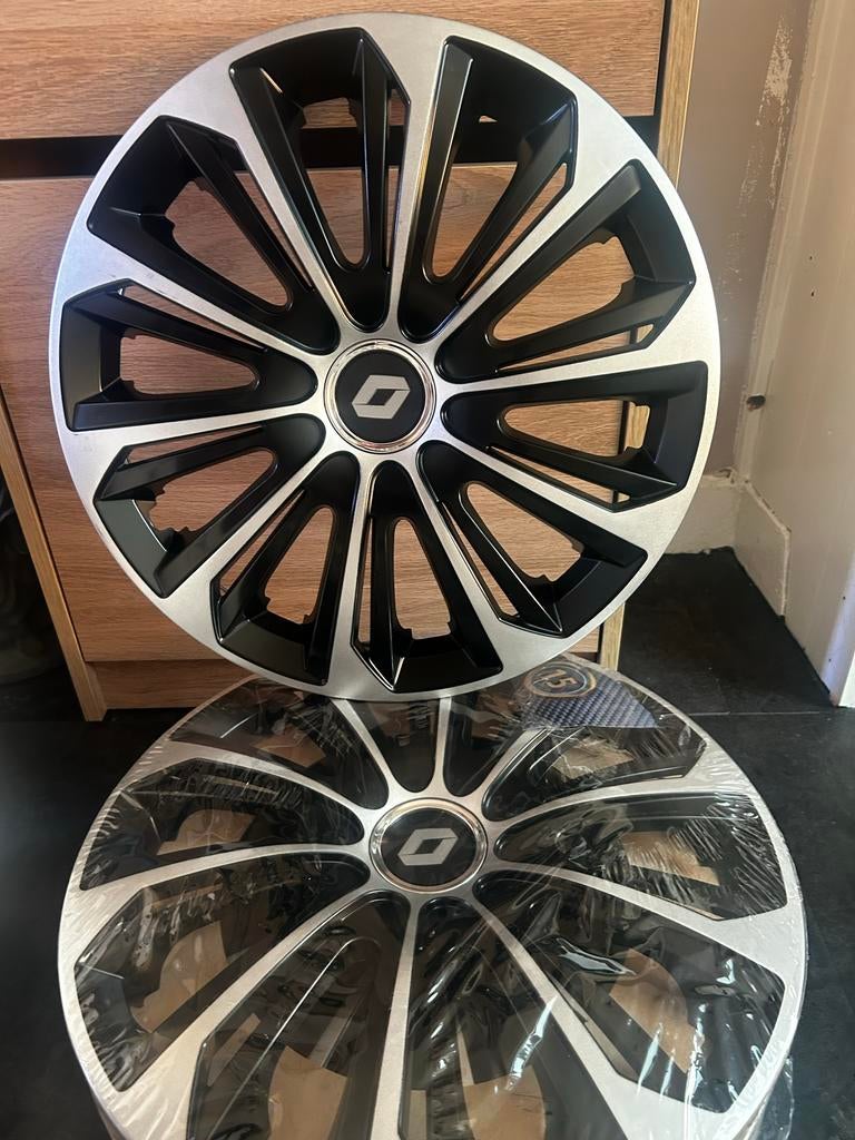 Renault wieldoppen 15 inch - Set van 4. Nieuw in verpakking, Ophalen, Nieuw