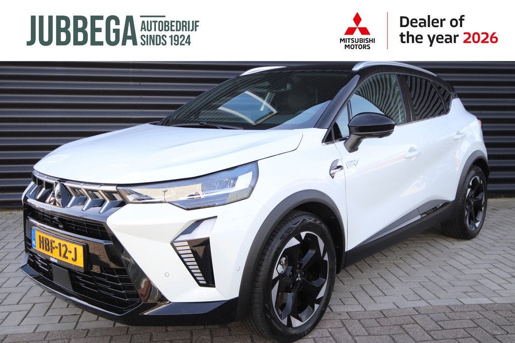 Mitsubishi ASX 1.6 HEV AT First Edition NL-Auto, Zwart dak,, Auto's, Mitsubishi, 12 maanden, Stof, Gebruikt, 4 cilinders