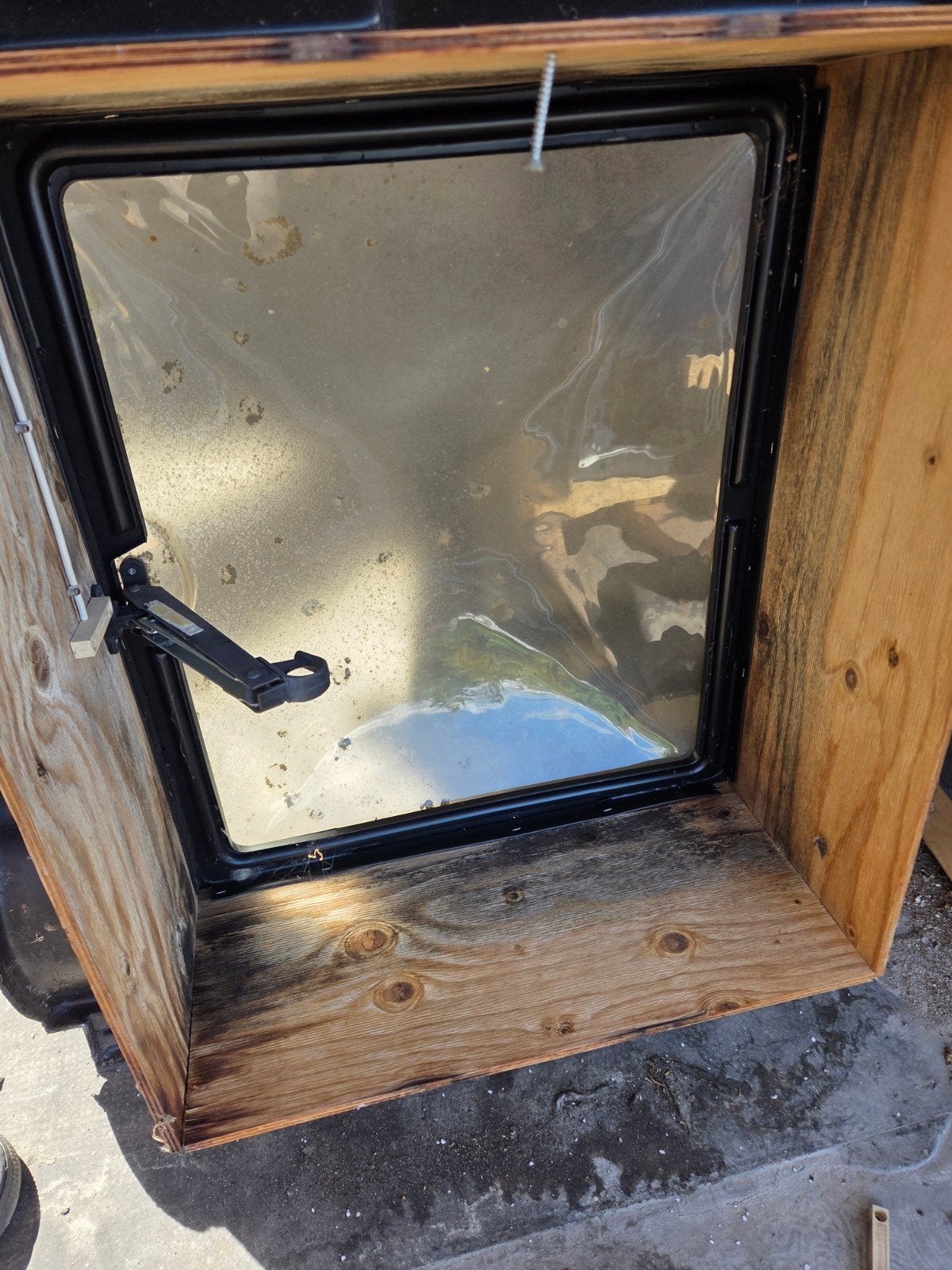 2 x Gebruikt Dakraam met Houten Kozijn, Doe-het-zelf en Verbouw, Glas en Ramen, Ophalen, Gebruikt, Minder dan 80 cm, Dakraam
