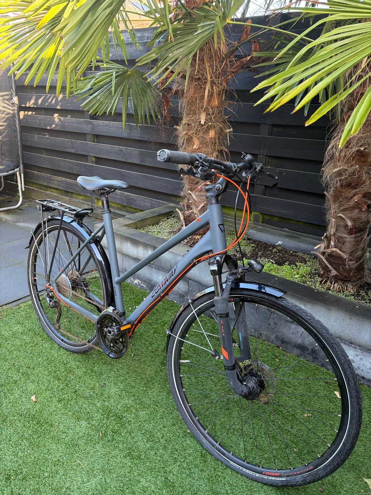 Conway TS 500 trekkingfiets – Shimano – Schijfremmen, Gebruikt, Versnellingen, Schijfrem, Ophalen
