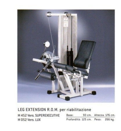 Technogym Leg Extension ROM, Sport en Fitness, Ophalen, Gebruikt, Overige typen