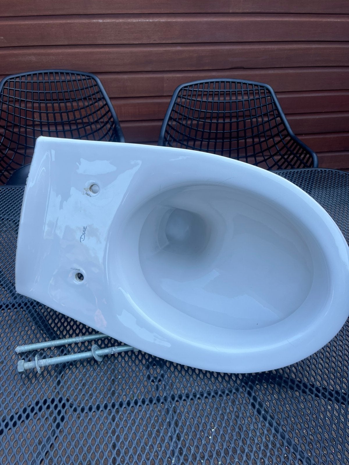 Hangende toilet, Ophalen, Gebruikt, Toilet
