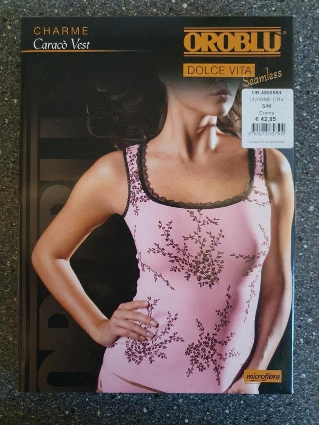 Oroblu Dolce Vita Seamless Caracò Vest Roze S/M, Nieuw, Ophalen of Verzenden, Roze, Maat 36 (S)
