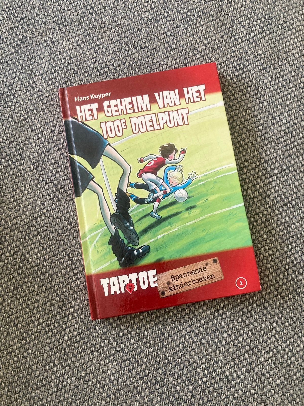 Het geheim van het 100e doelpunt - Hans Kuyper, Boeken, Ophalen, Zo goed als nieuw, Fictie algemeen