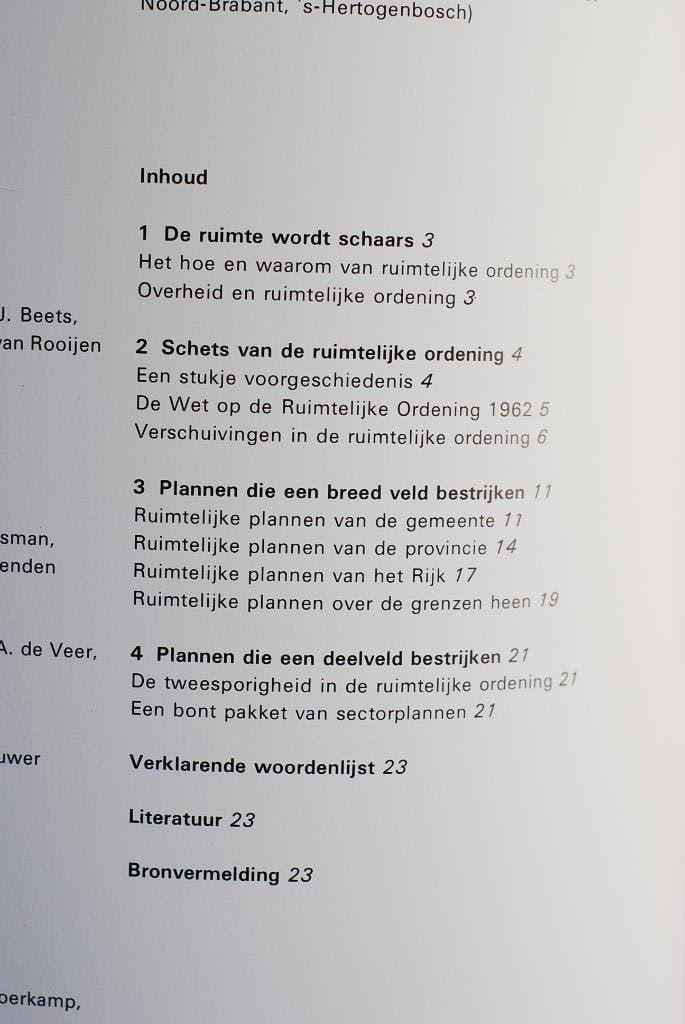 Ruimtelijke ordening - Atlas van Nederland (1984), Verzenden, Zo goed als nieuw