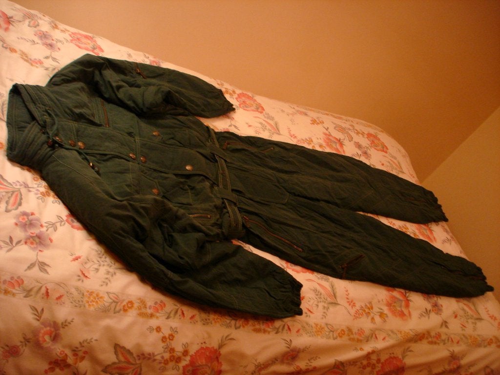 Skipak groen, 160 tot 180 cm, Zo goed als nieuw, Kleding, Ophalen