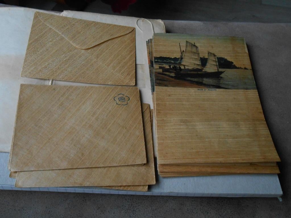 POSTPAPIER   JAPANS RIJSTPAPIER, Ophalen of Verzenden, Zo goed als nieuw