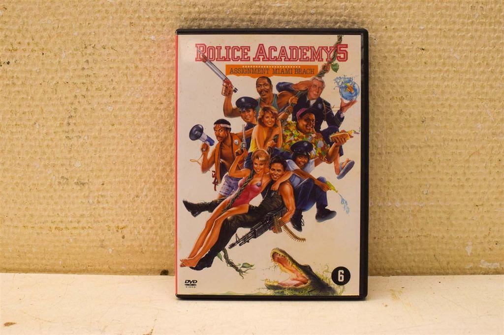 1 dvd Police Academy 5 5 Assignment miami beach 48985