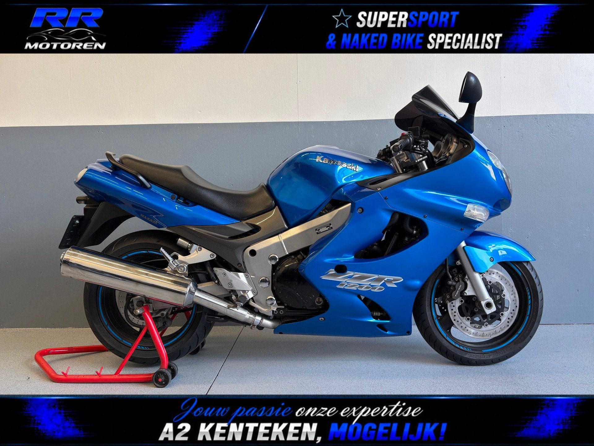 Kawasaki Sport ZZ-R 1200, Motoren, 1165 cc, Sport, Meer dan 35 kW, Handgeschakeld