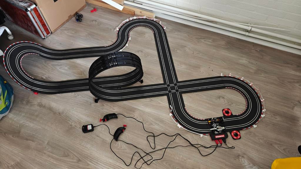 Carrera GO racebaan met looping, Racebaan, Carrera, Ophalen of Verzenden, Zo goed als nieuw