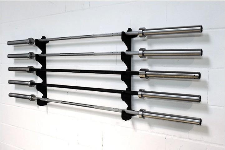 Wandhouders voor 5 Halterstangen (Set van 2) – Heavy Duty, Ophalen of Verzenden