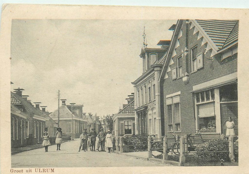 702-093-035 Ulrum, Verzenden, Voor 1920, Groningen