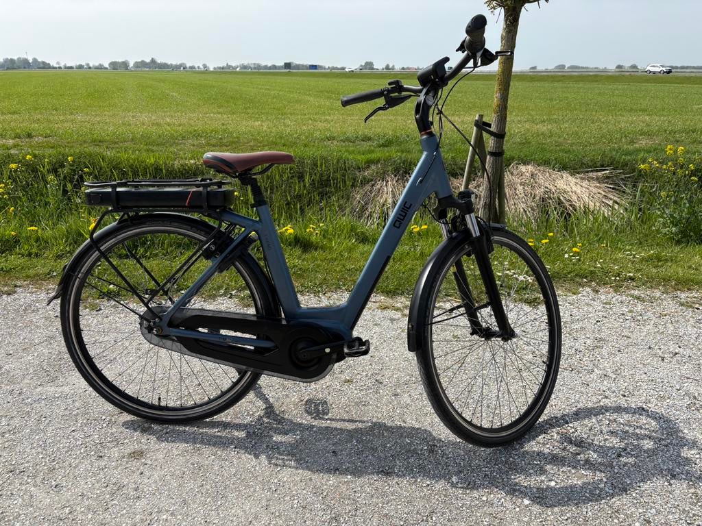 Qwic TMN7 Trend 2020 50cm 490wh middenmotor, Minder dan 10 versnellingen, Zo goed als nieuw, 50 tot 53 cm, Ophalen