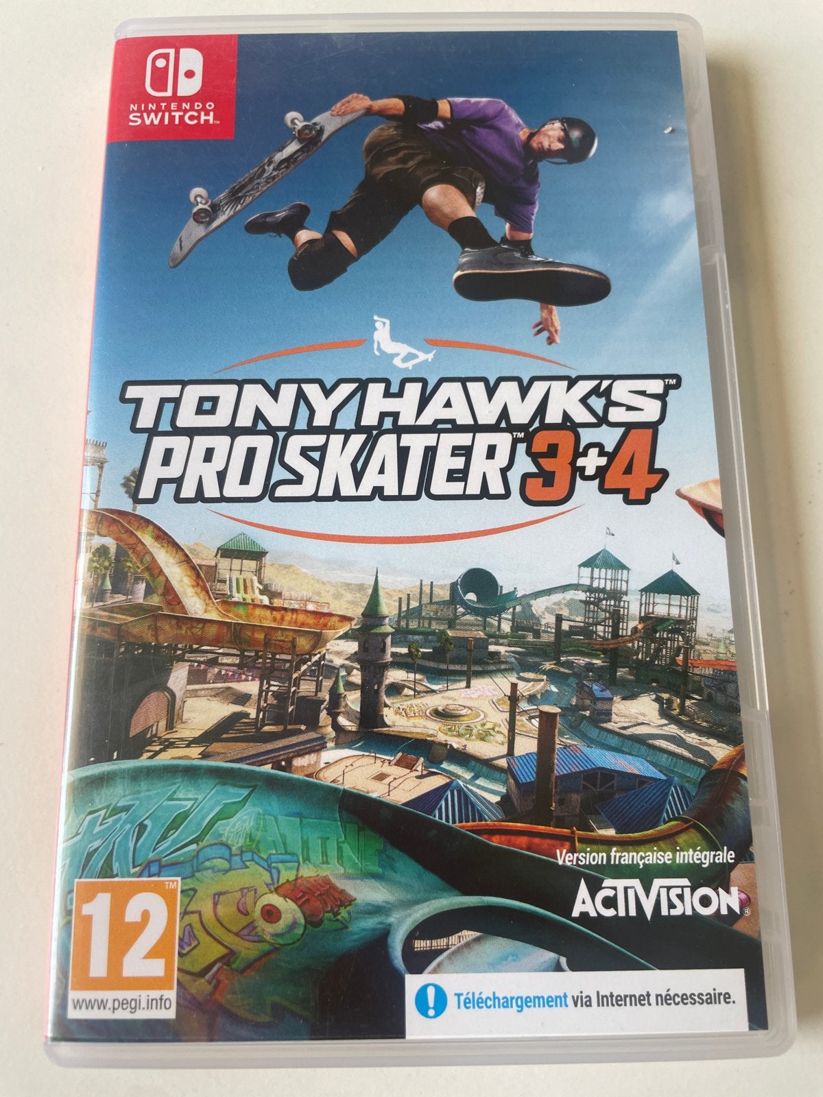 Tony Hawk's Pro Skater 3+4 - Nintendo Switch, Ophalen of Verzenden, Zo goed als nieuw, Zonder controller, Switch Original