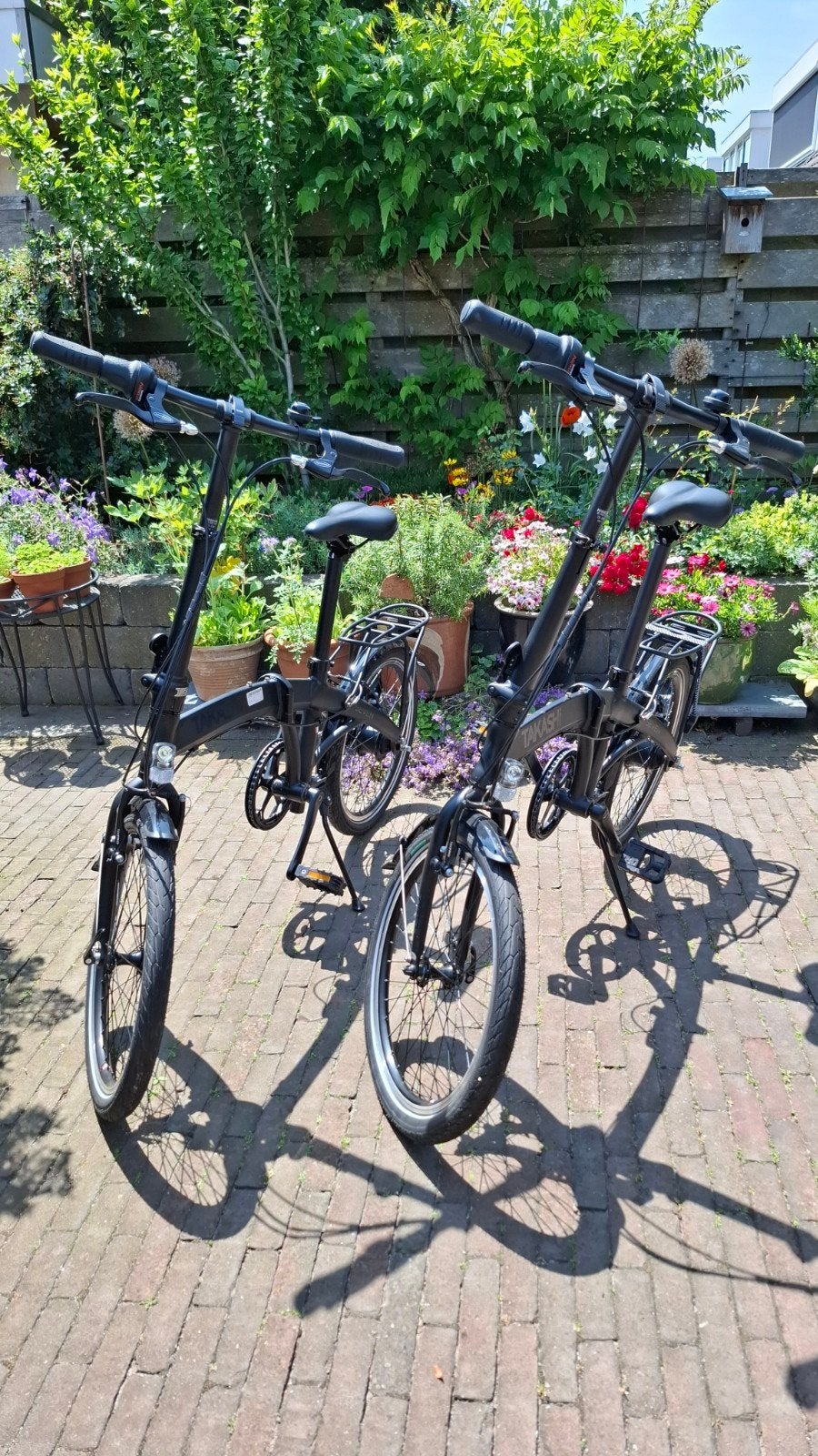 VOUWFIETS TAKASHI PREMIUM SEVEN ZWART 1+1 bijna gratis, Fietsen en Brommers, Fietsen | Vouwfietsen, 20 inch of meer, Velgrem, Versnellingen