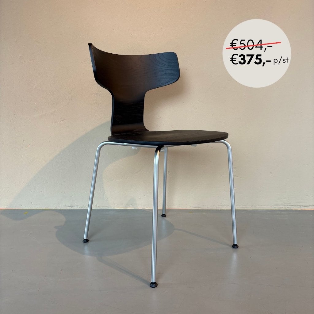 Lapalma Fedra eetkamerstoelen (set van 6) (Nieuw: €3.024,-), Ophalen, Doetinchem, Lapalma, Zwart