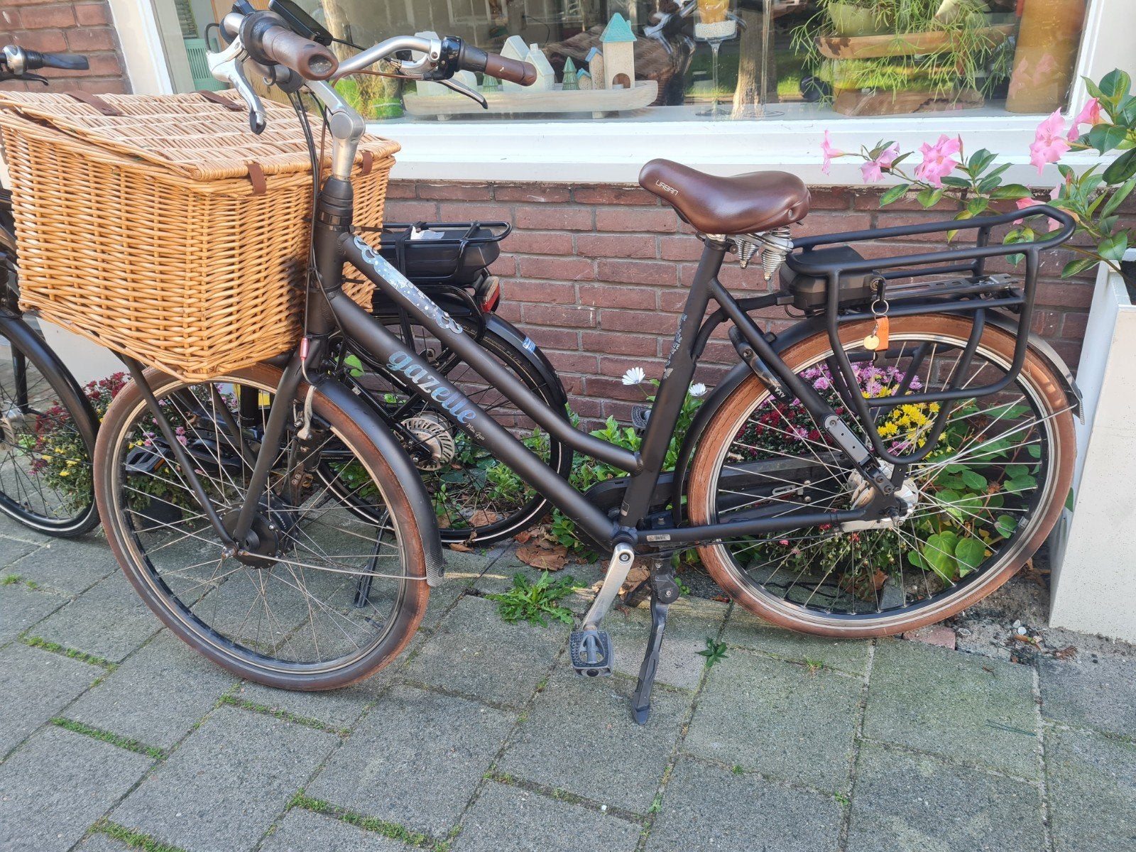 gazelle miss grace ebike D59 nexus 7 2 ac.cus, Gebruikt, Velgrem, Handrem, Gazelle