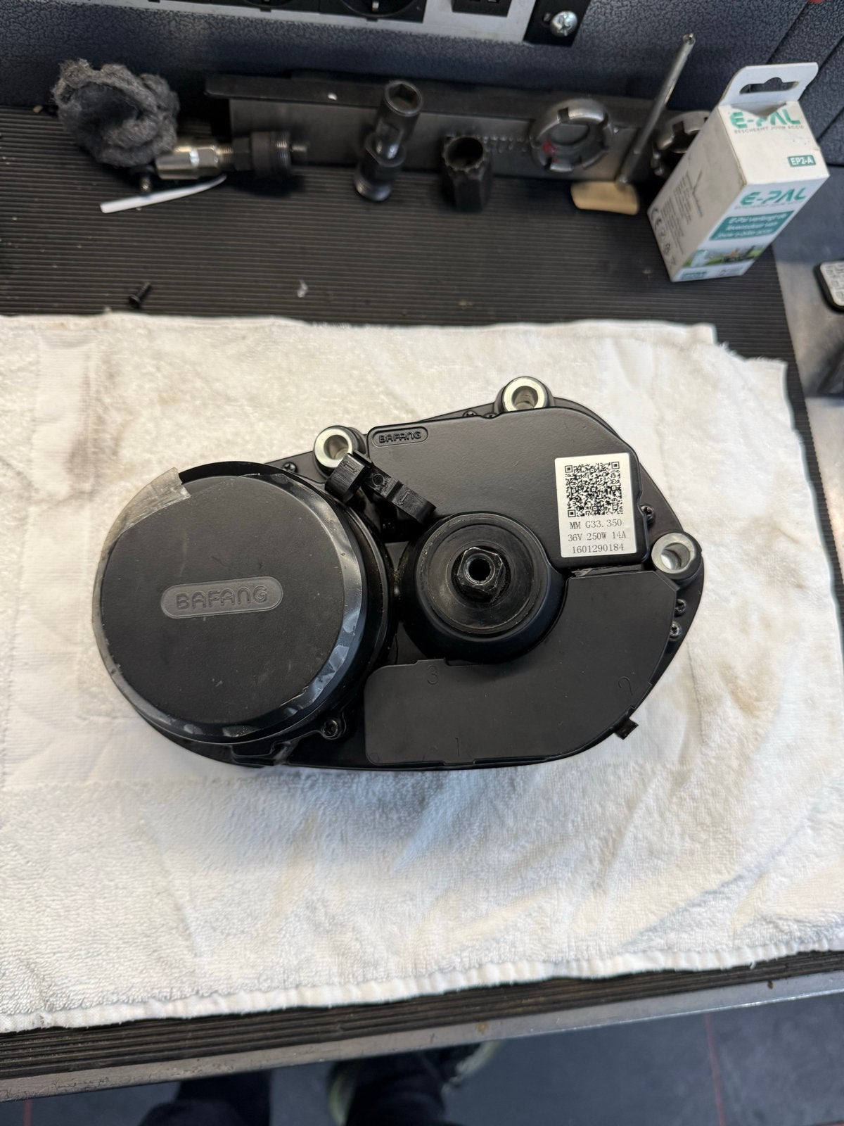 Bafang M400 Middenmotor (Gereviseerd) inclusief controller, Fietsen en Brommers, Fietsonderdelen, Gebruikt, Motor, Elektrische fiets