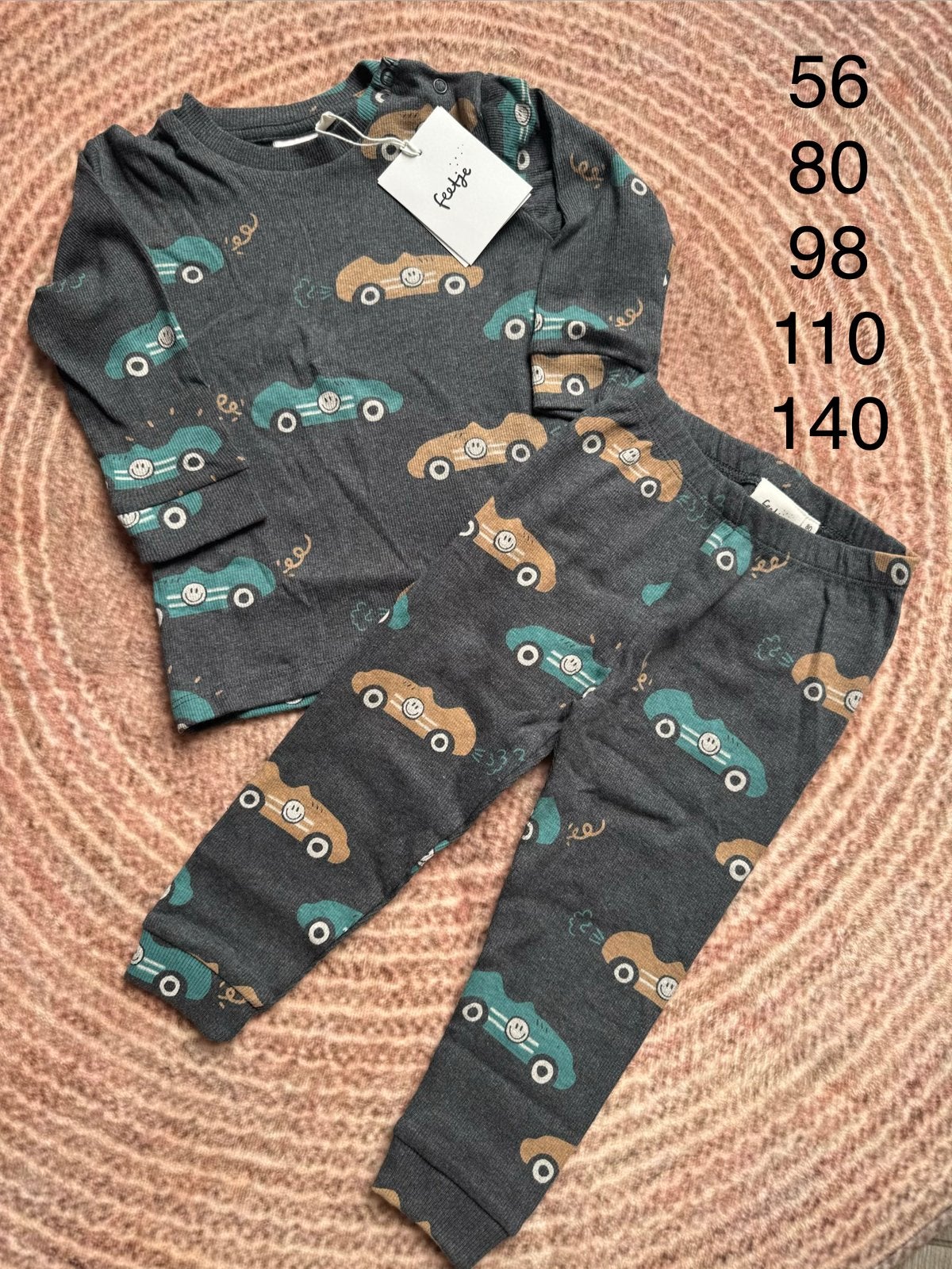 Feetje pyjama lang- Diverse Prints en Maten, Verzenden, Nieuw, Jongetje of Meisje