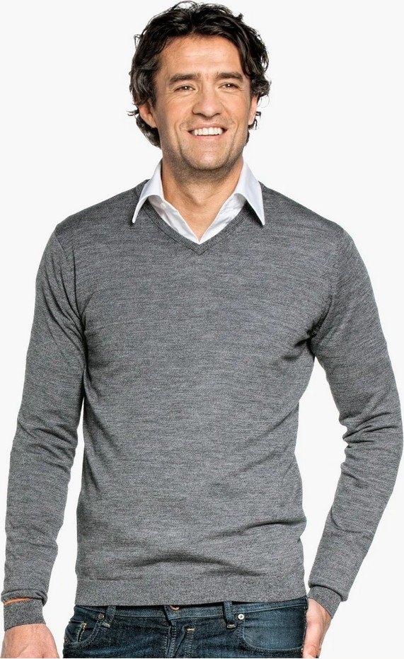 Joe Merino - trui - XL - grijs - goede staat, Kleding | Heren, Truien en Vesten, Joe Merino, Maat 56/58 (XL), Ophalen of Verzenden