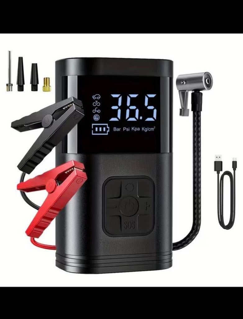 Noodaccu, autostarter, luchtpomp, powerbank en meer, Ophalen of Verzenden, Nieuw